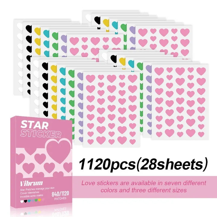 Heart Acne Patch Pimple Stickers