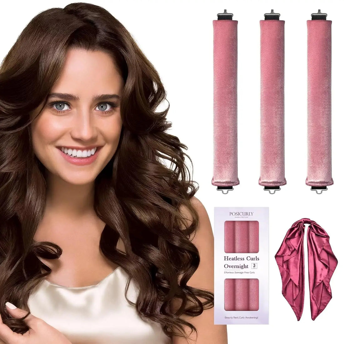Heatless Overnight Hair Curling Set