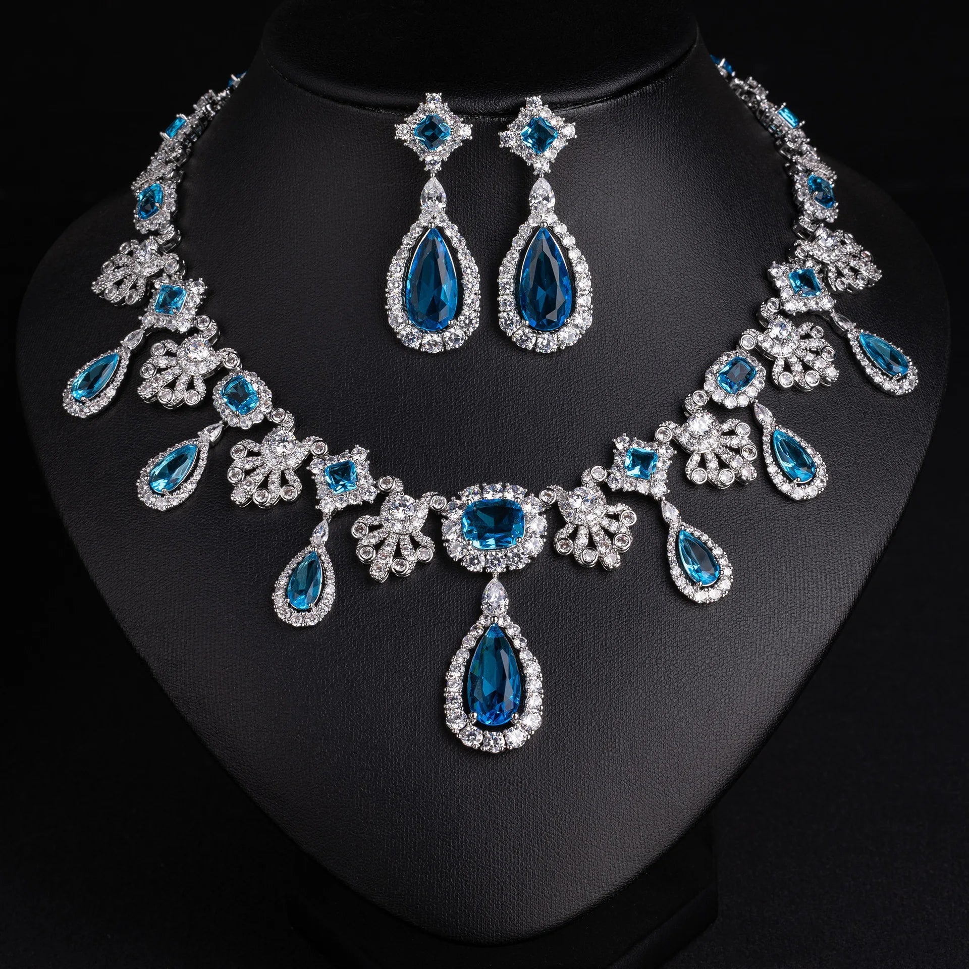 Water Drop Zircon Necklace