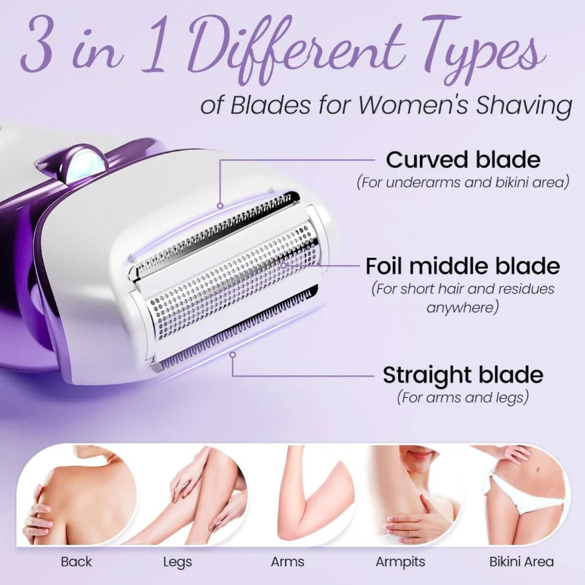 Rechargeable Hair Removal