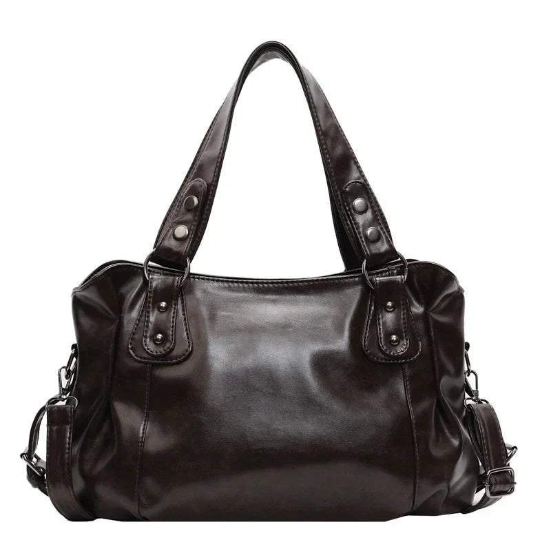 Retro Large Capacity Shoulder Bag