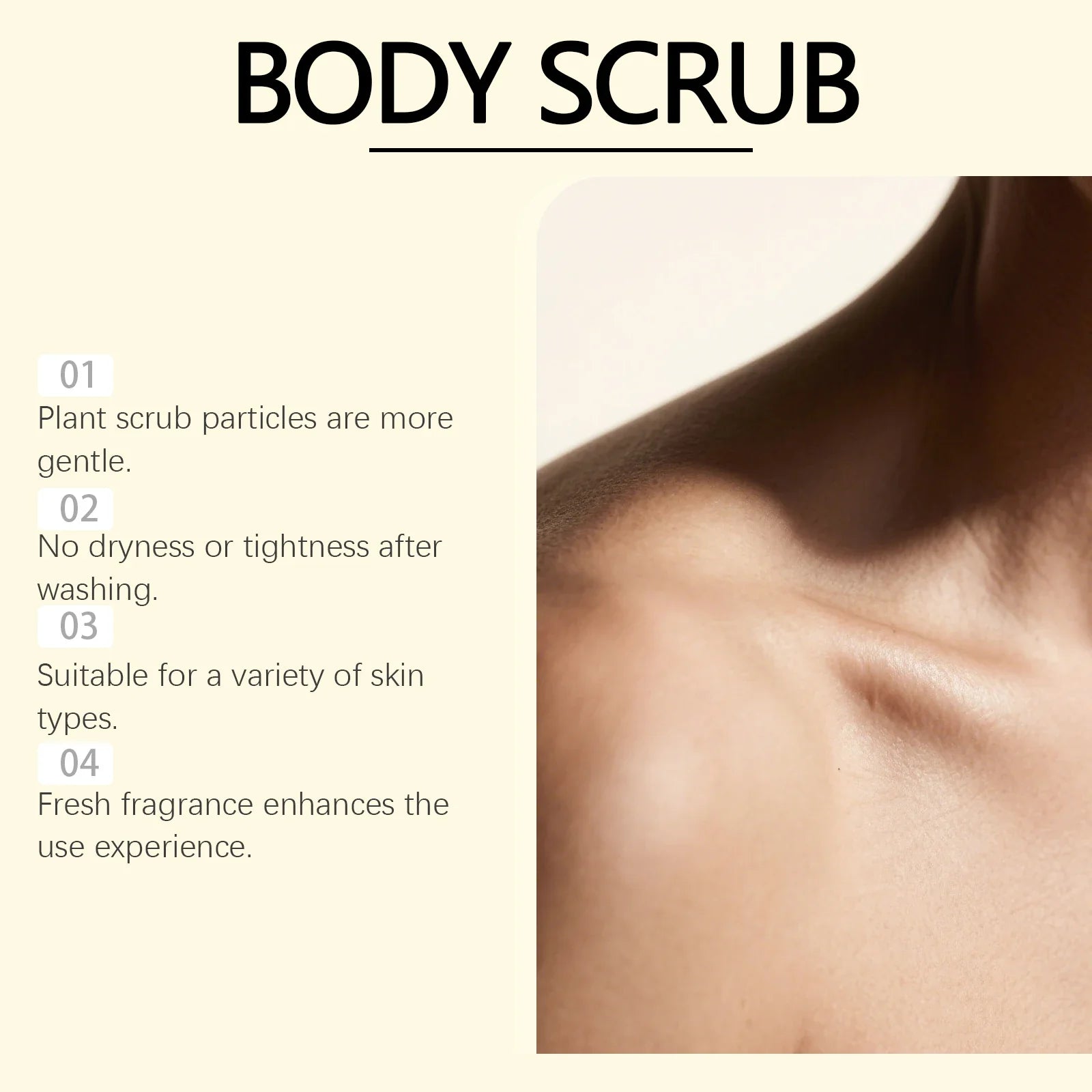 Coconut Vanilla Exfoliating Body Scrub