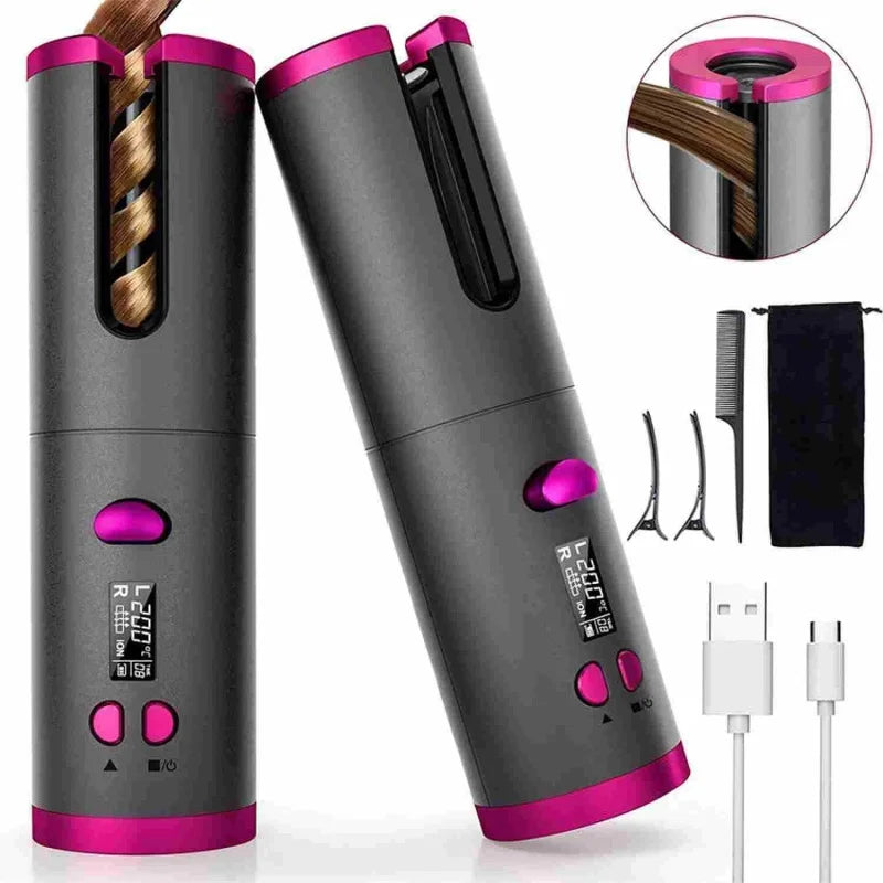 Wireless Auto Hair Curler Tool