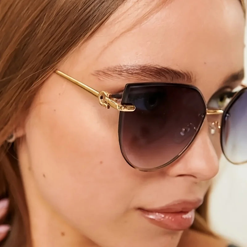 Cat Eye Gradient Sunglasses Women