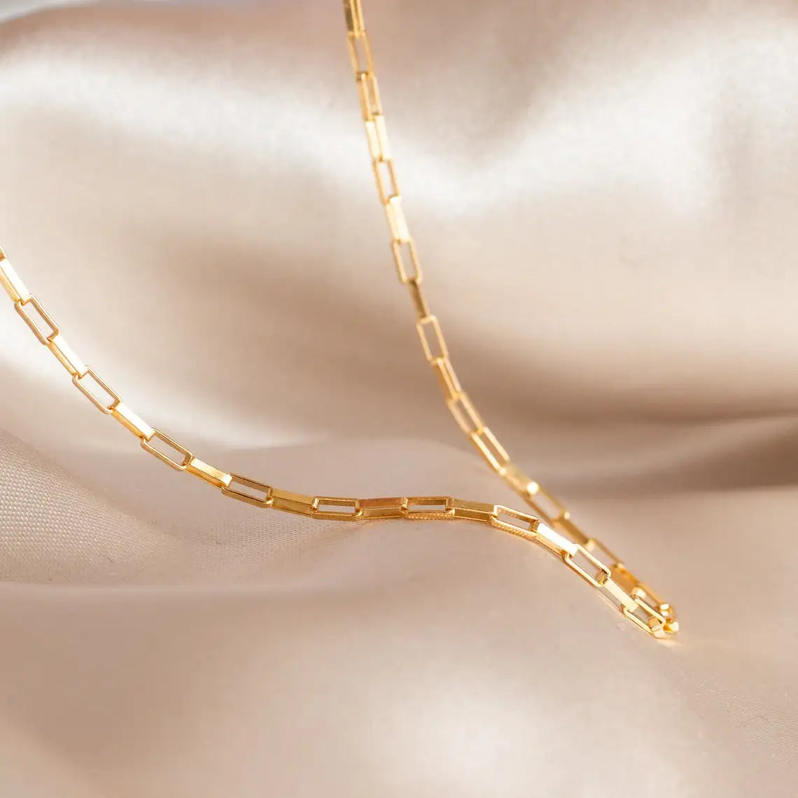 Gold Chain Choker Necklace Women