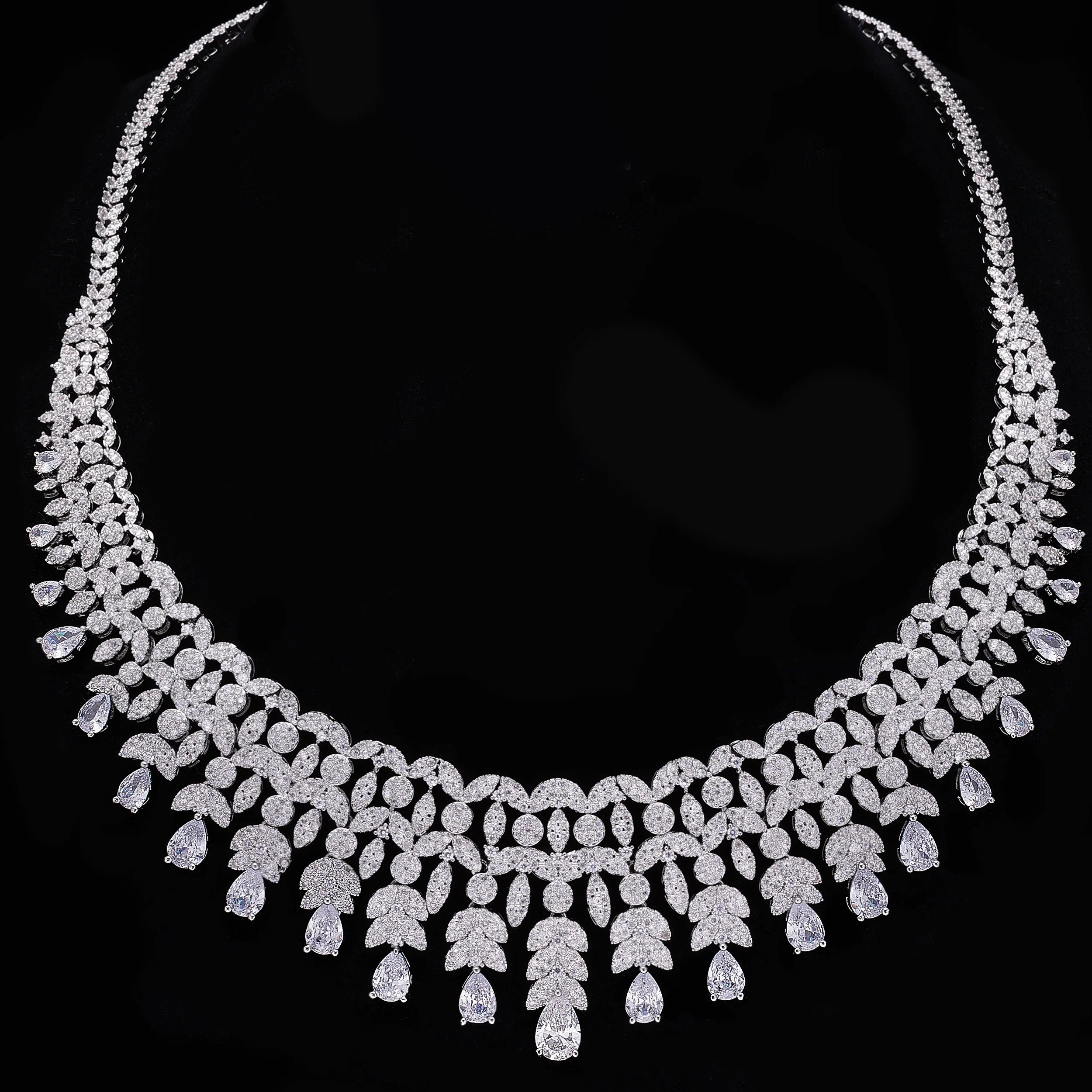 Crystal Wedding Jewelry Set