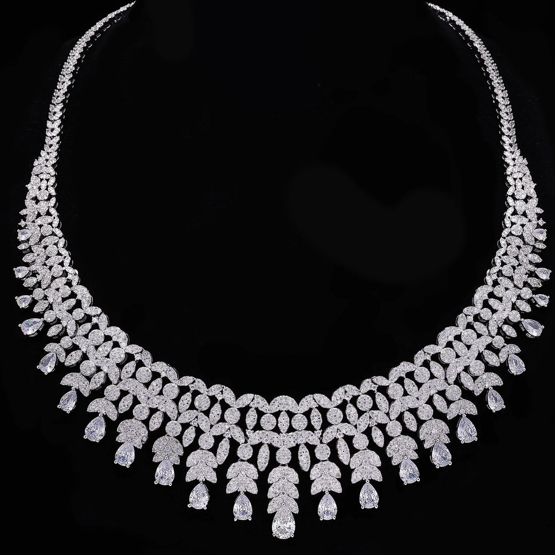 Crystal Wedding Jewelry Set