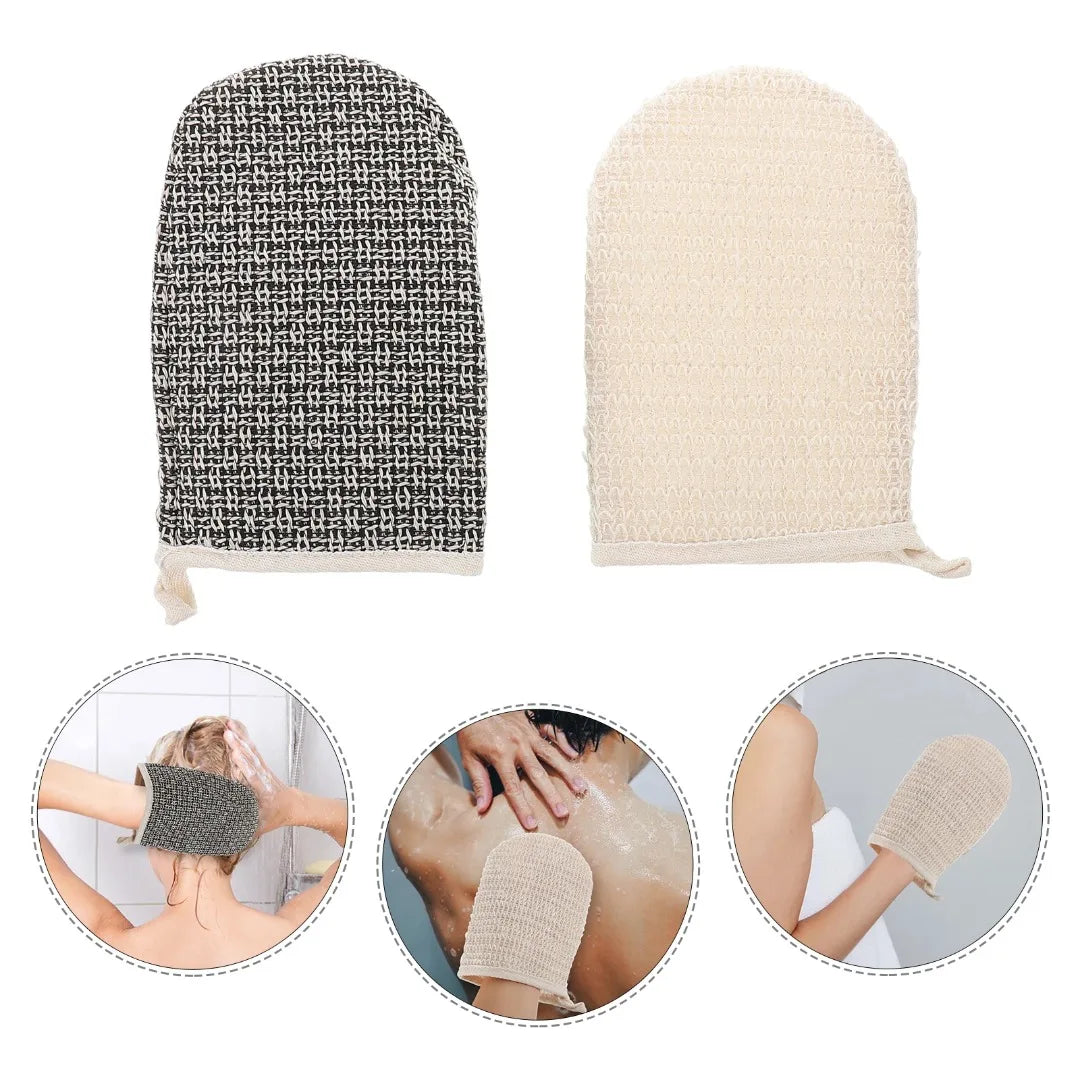 Exfoliating Bath Gloves Body Scrubber