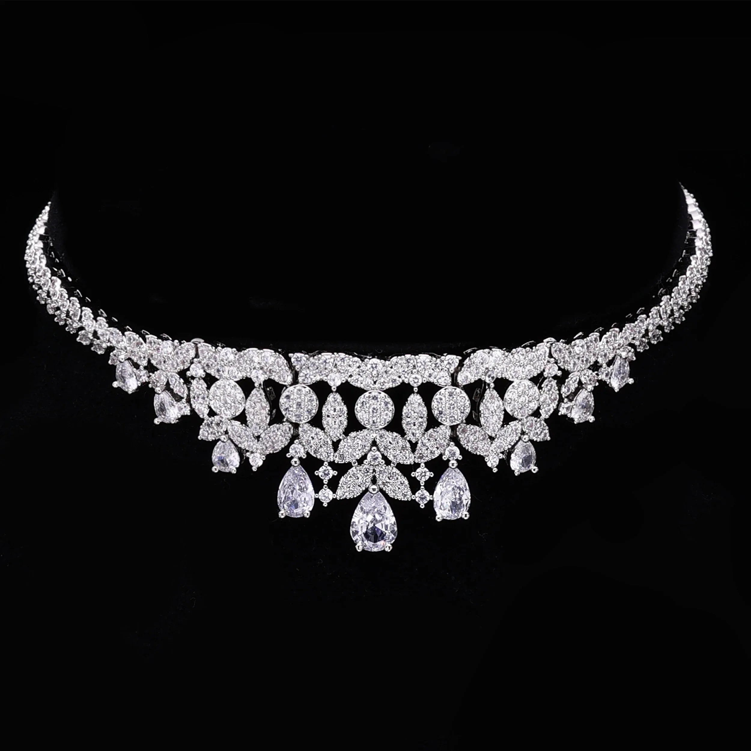 Crystal Wedding Jewelry Set