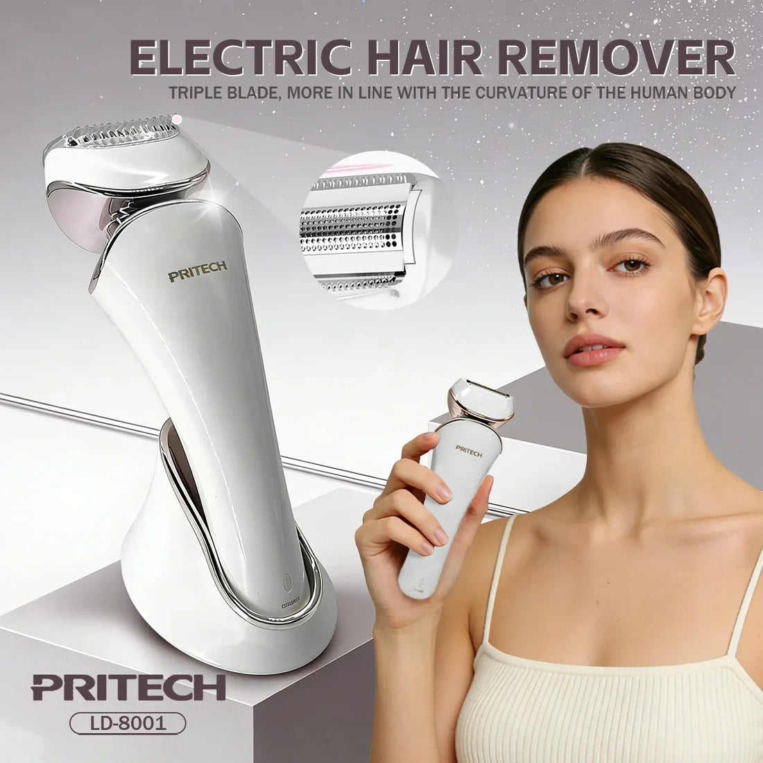 Rechargeable Hair Removal