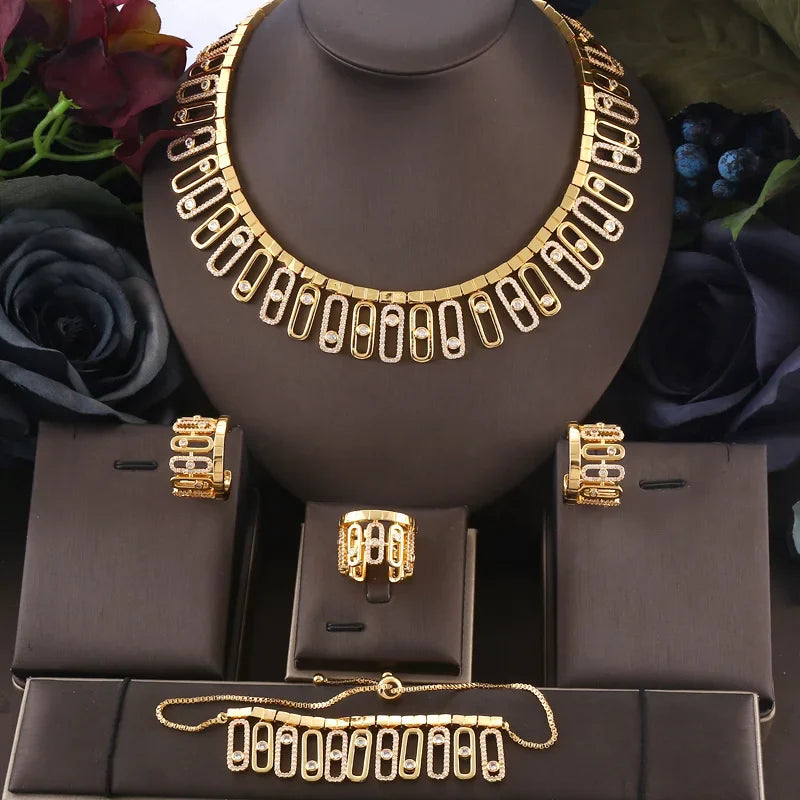 Bridal Zirconia Jewelry Set