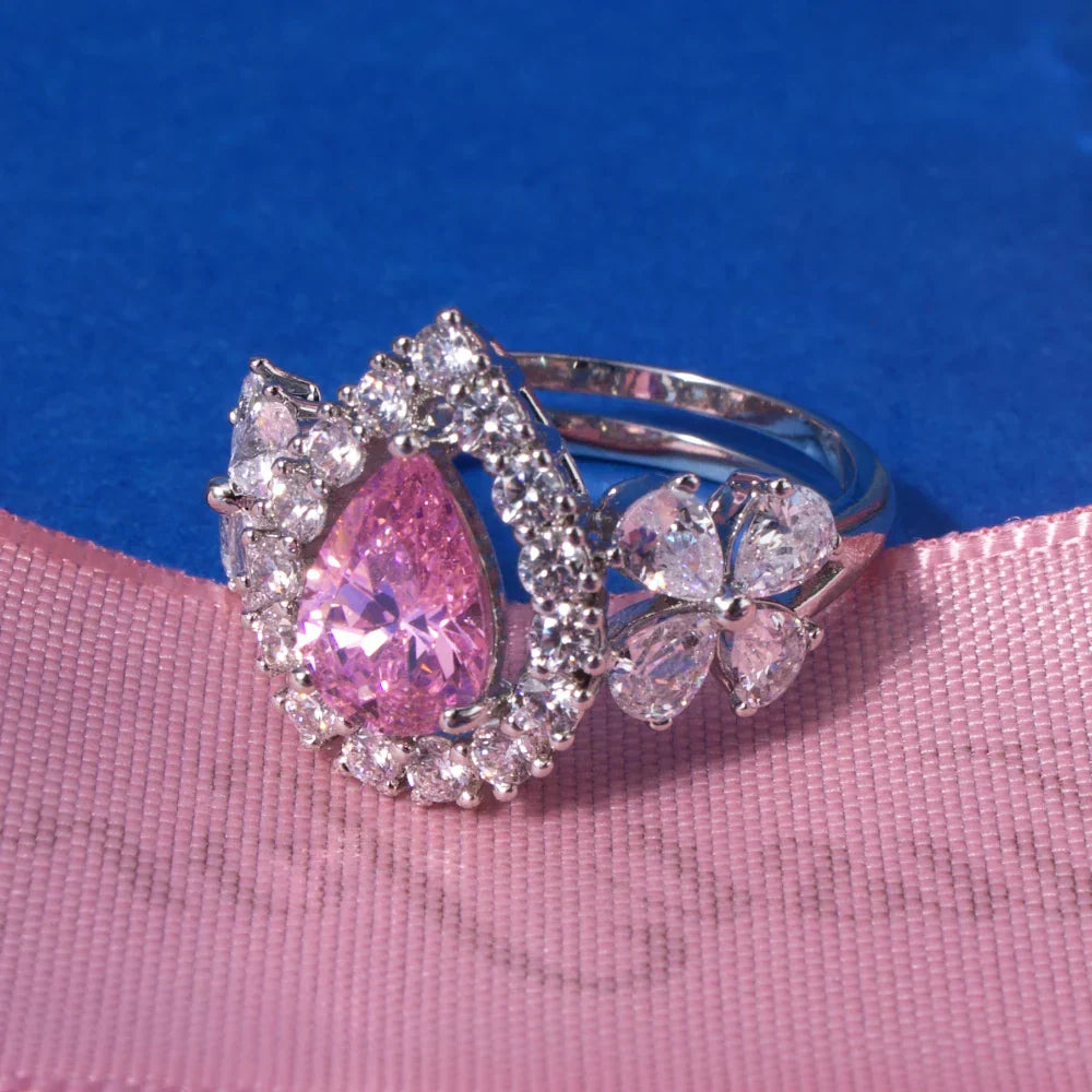 Colorful Zirconia Jewelry Set