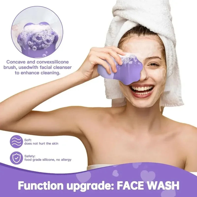 Silicone Ice Roller Face Massager