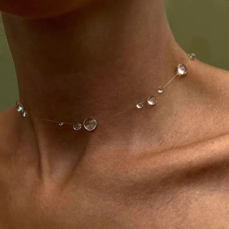 Crystal Tassel Jewelry Set