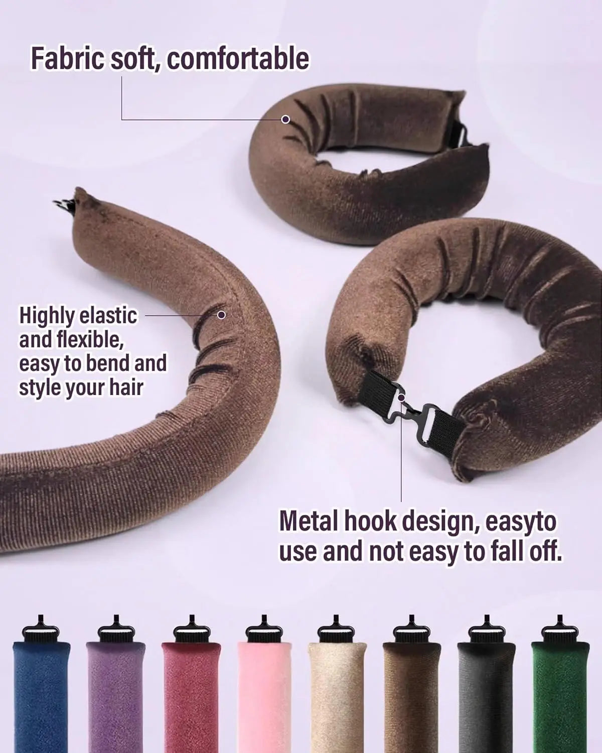 Heatless Overnight Hair Curling Set
