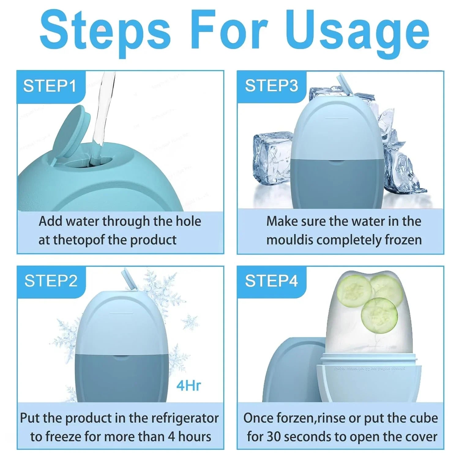 Ice Roller Facial Massage Tool