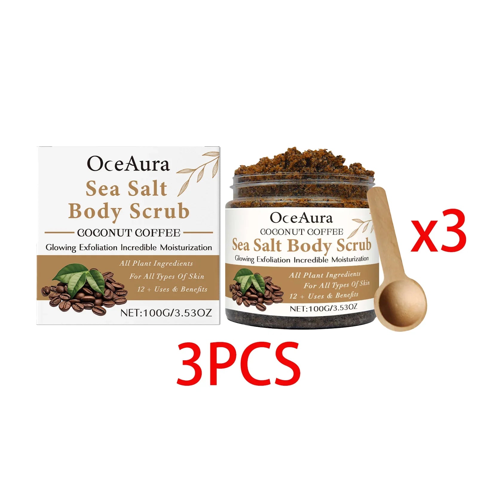Korean Exfoliating Body Scrub Cream