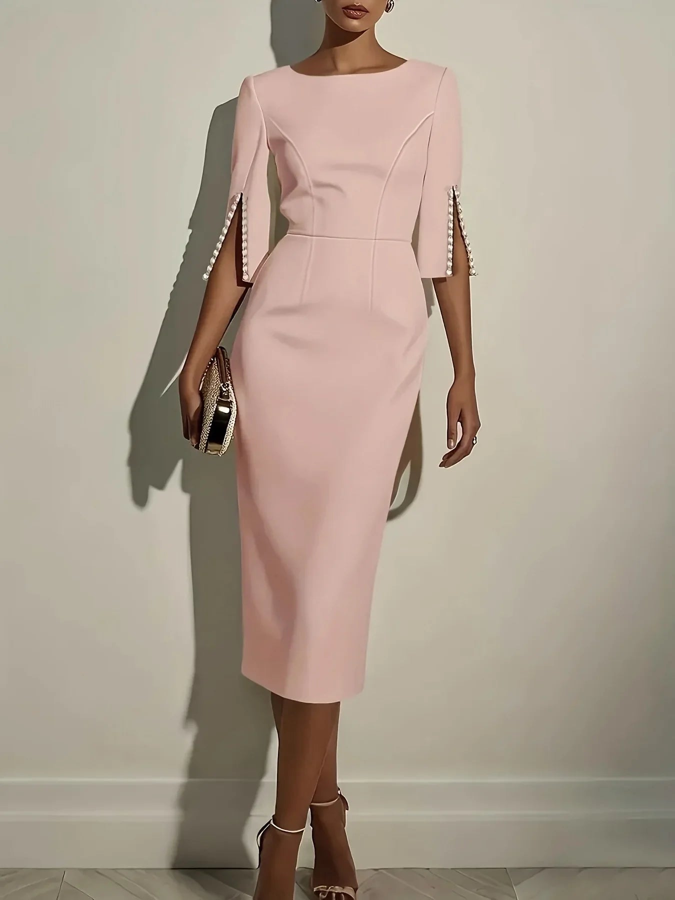 Elegant Office Wear Women Dress