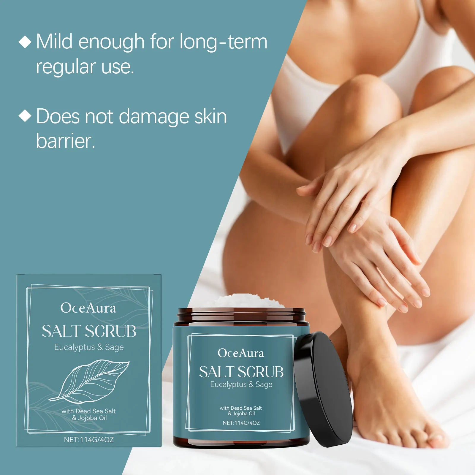 Sea Salt Brightening Body Scrub