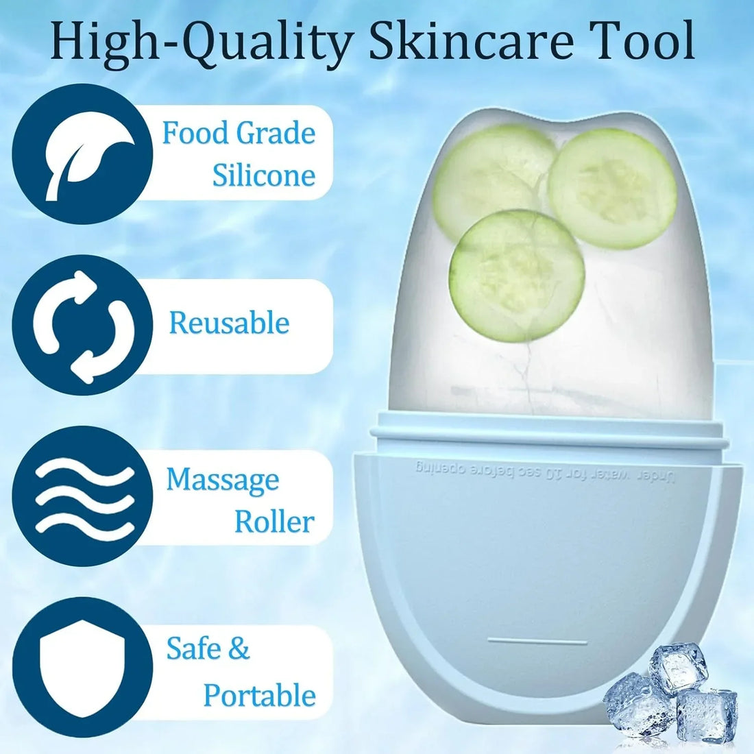 Ice Roller Facial Massage Tool