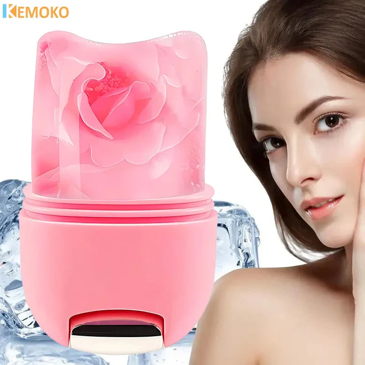 Silicone Ice Roller Face Massager