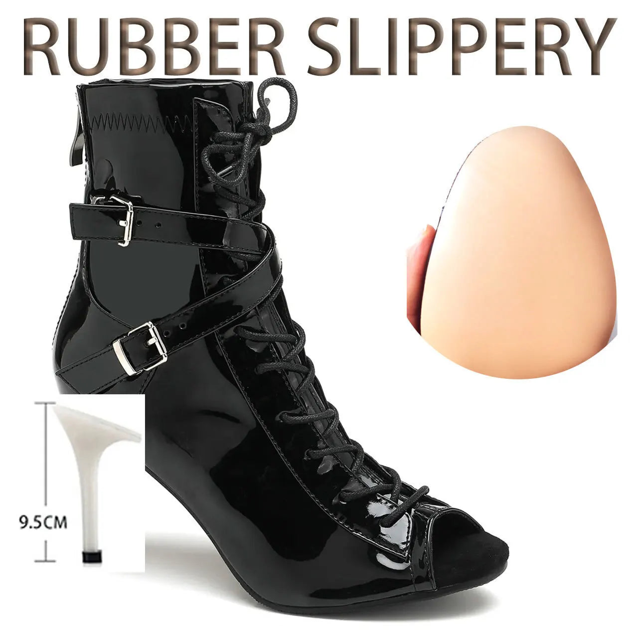 Thin Heel Dance Sandals Women