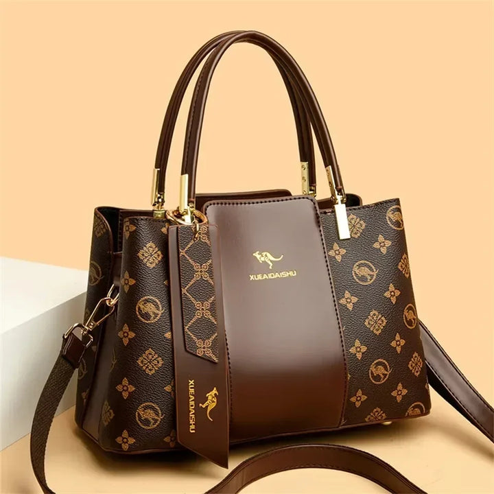 Large Capacity Leather Shoulder Bag