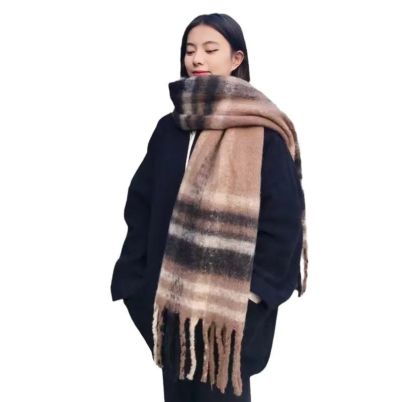 Warm Cashmere Winter Scarf Women