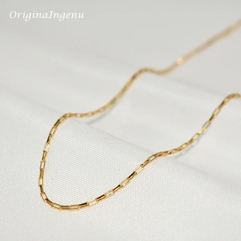 Gold Chain Choker Necklace Women
