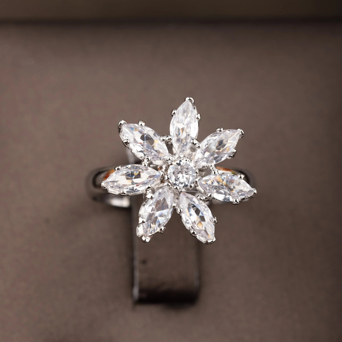 Flower Zirconia Jewelry Set
