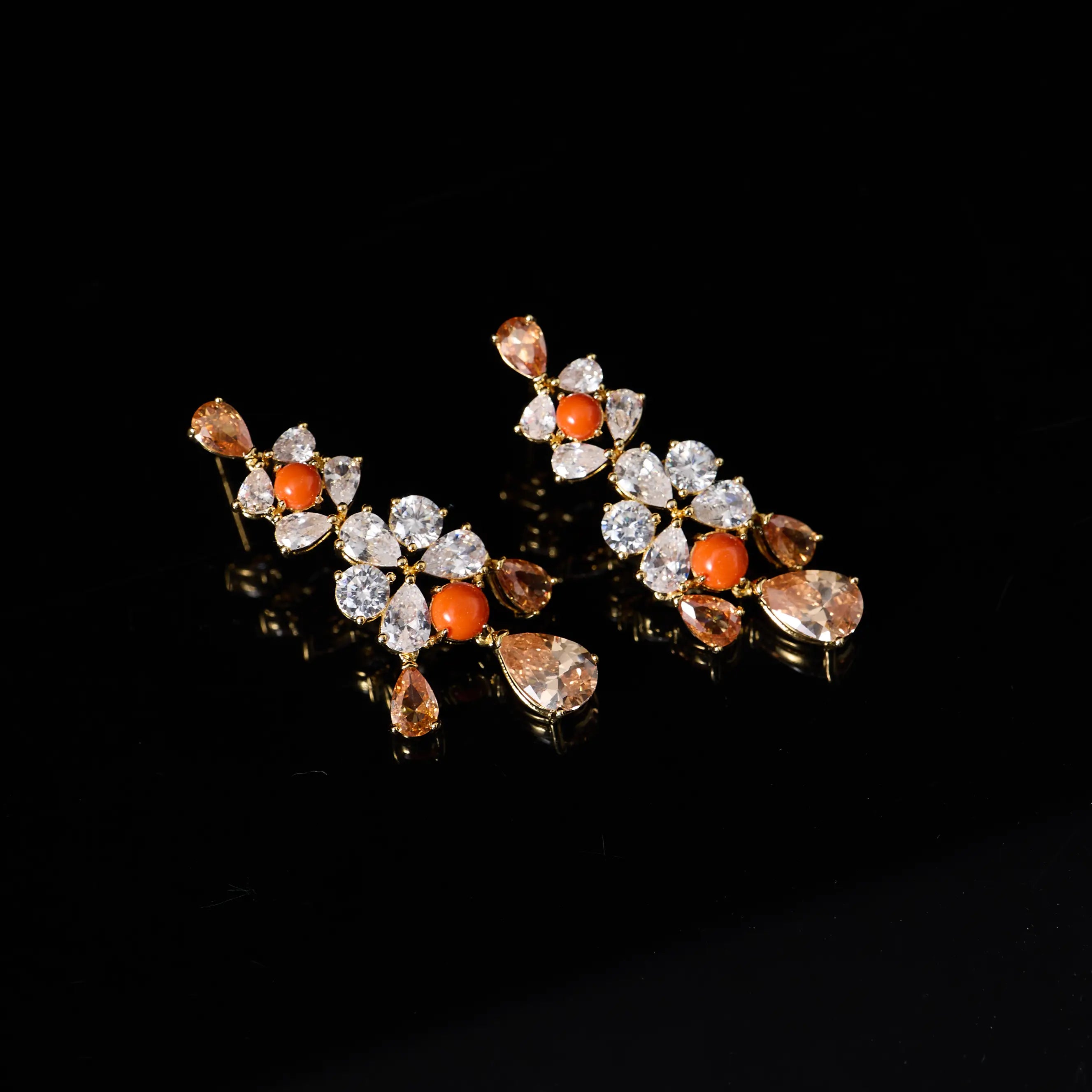 Turquoise Zircon Jewelry Set