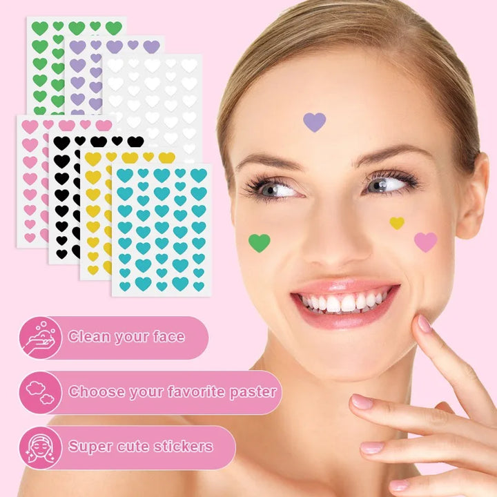 Heart Acne Patch Pimple Stickers