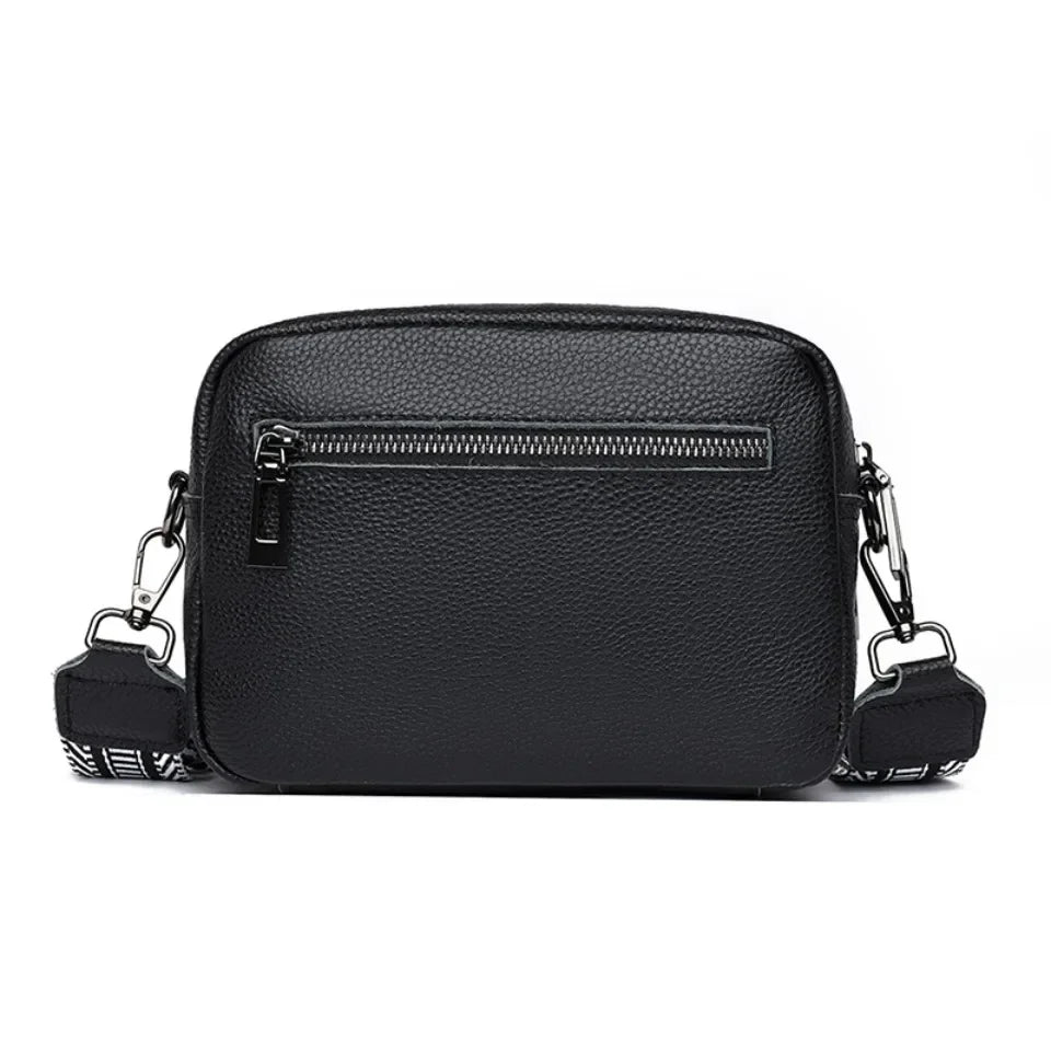 Genuine Leather Messenger Shoulder Bag