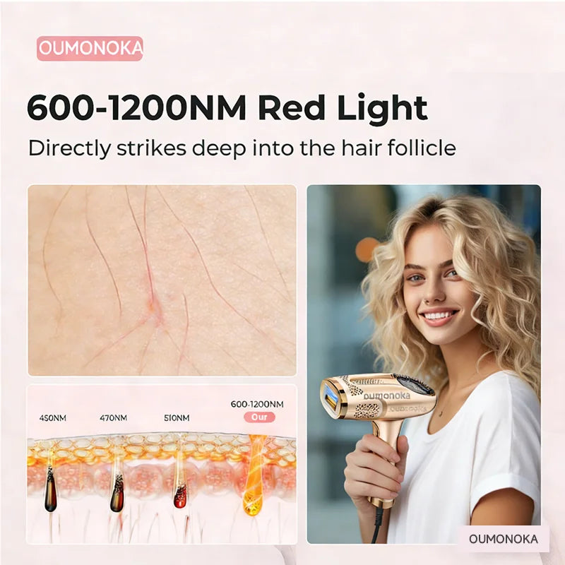 IPL Permanent Hair Removal Device