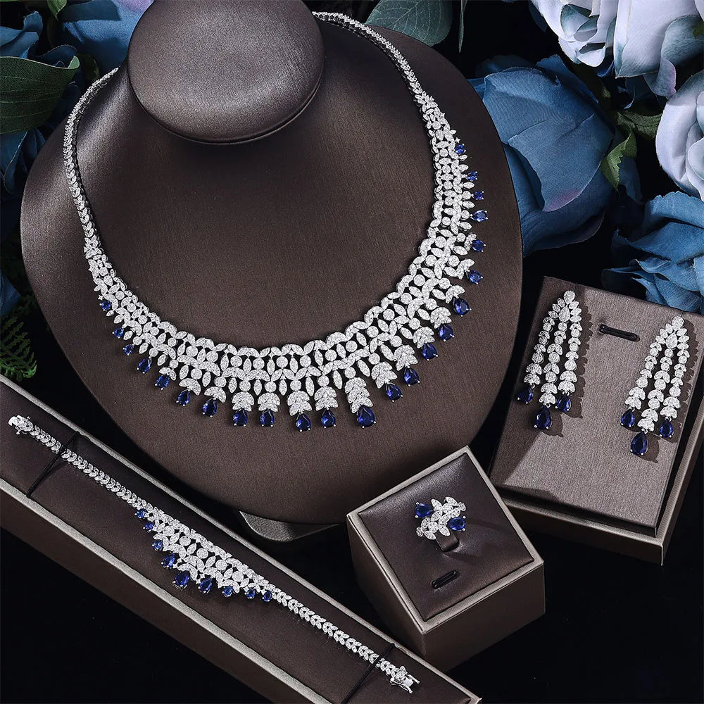 Crystal Wedding Jewelry Set