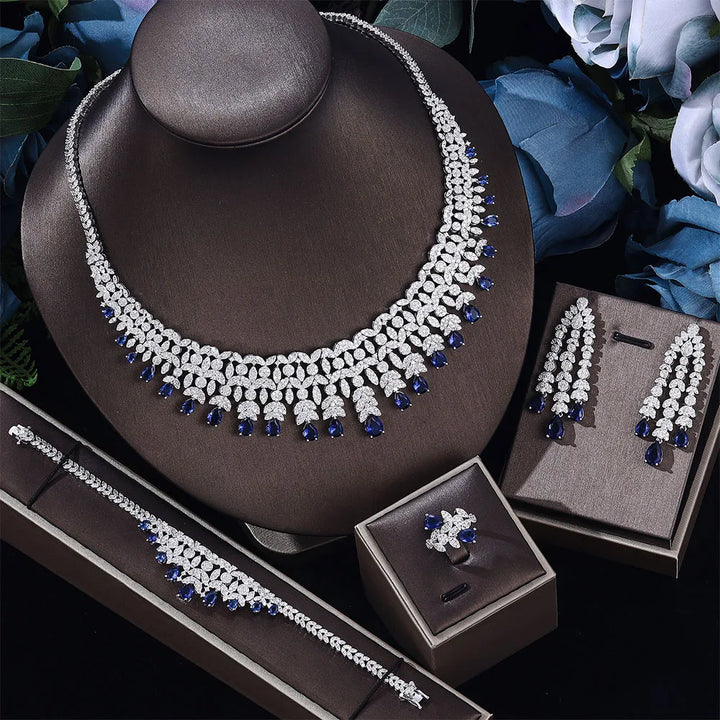 Crystal Wedding Jewelry Set