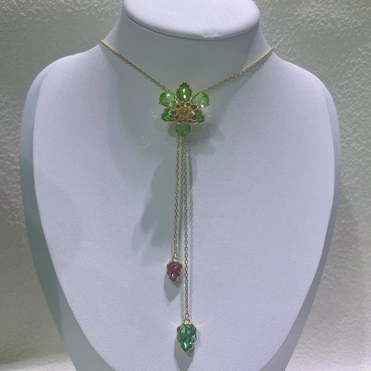Flower Crystal Jewelry Set