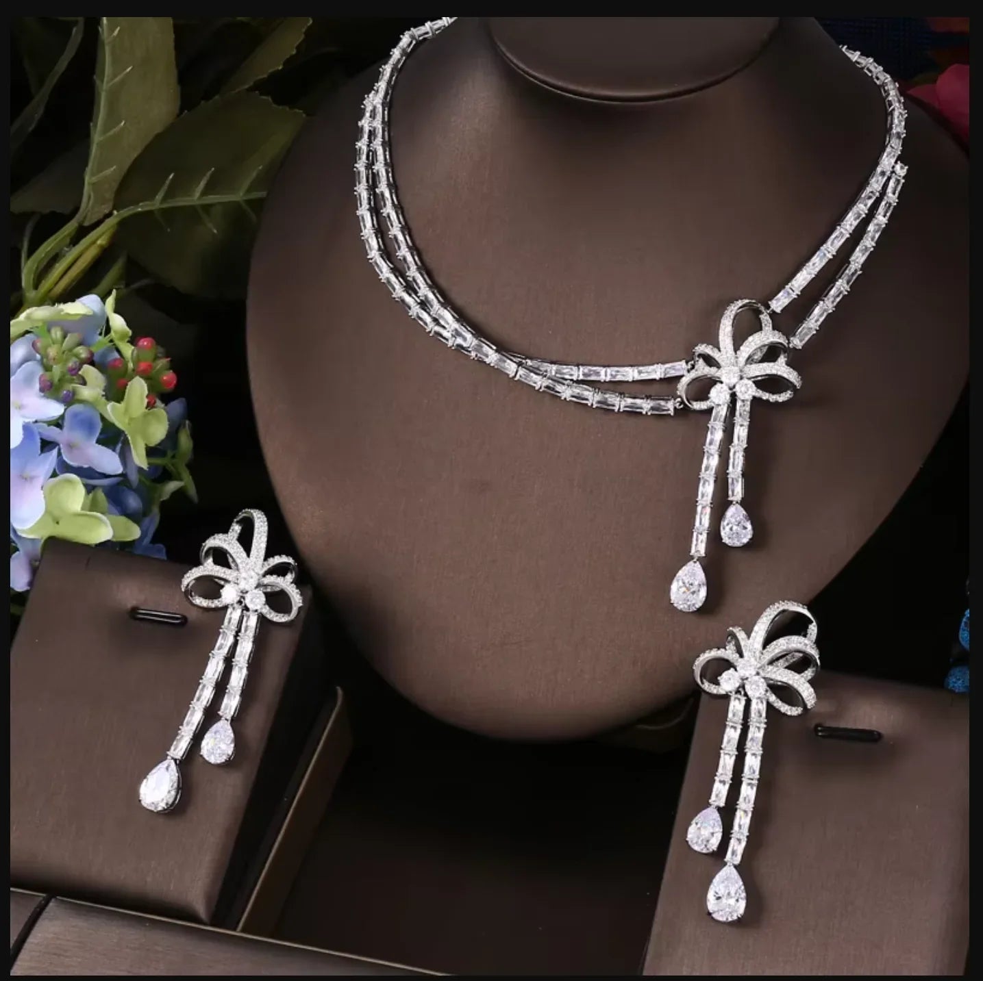 Bridal Zirconia Jewelry Set