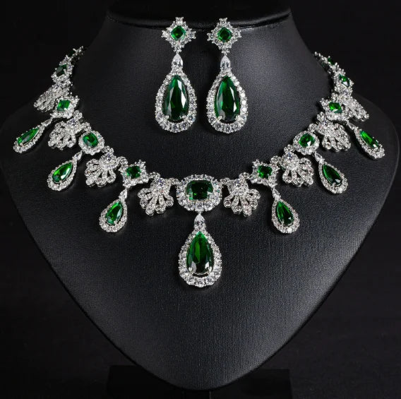 Water Drop Zircon Necklace