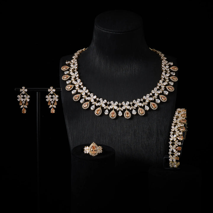 Colorful Zirconia Jewelry Set