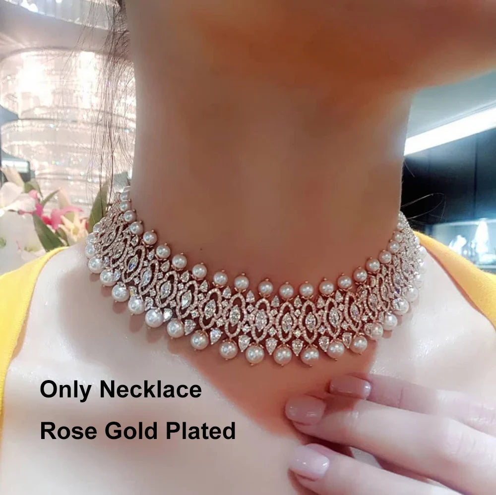 Cubic Zirconia Wedding Choker
