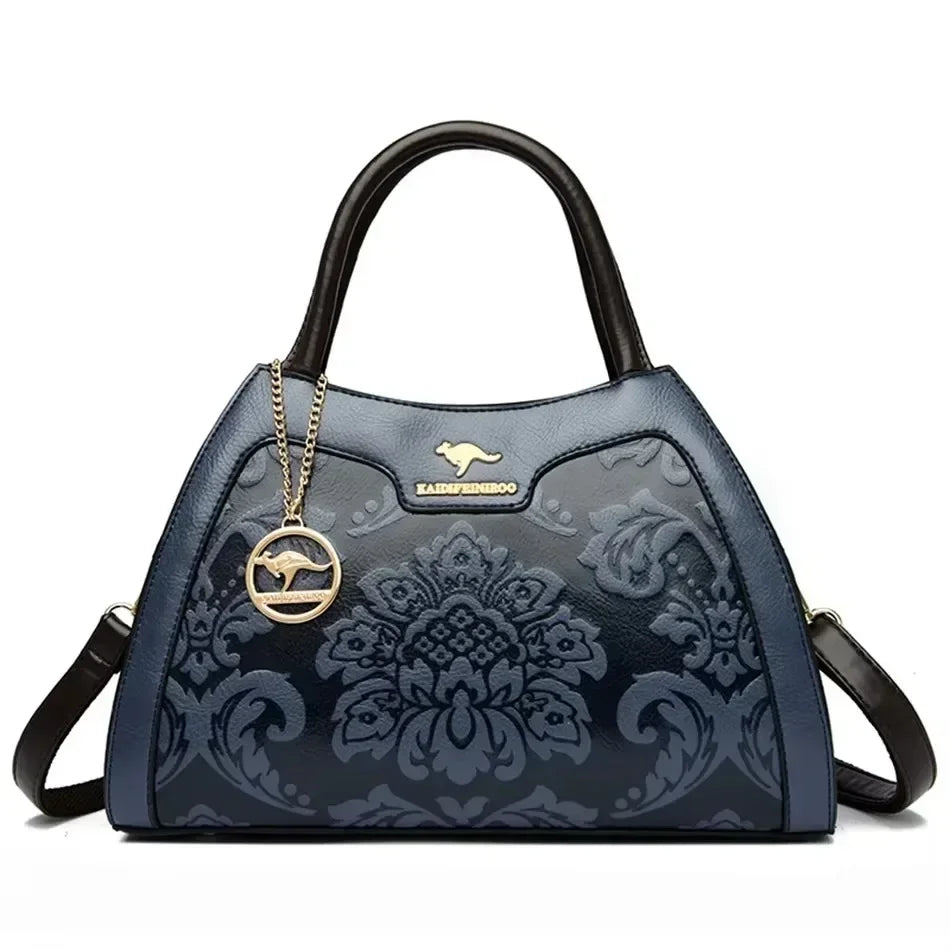 Large Capacity Leather Shoulder Bag