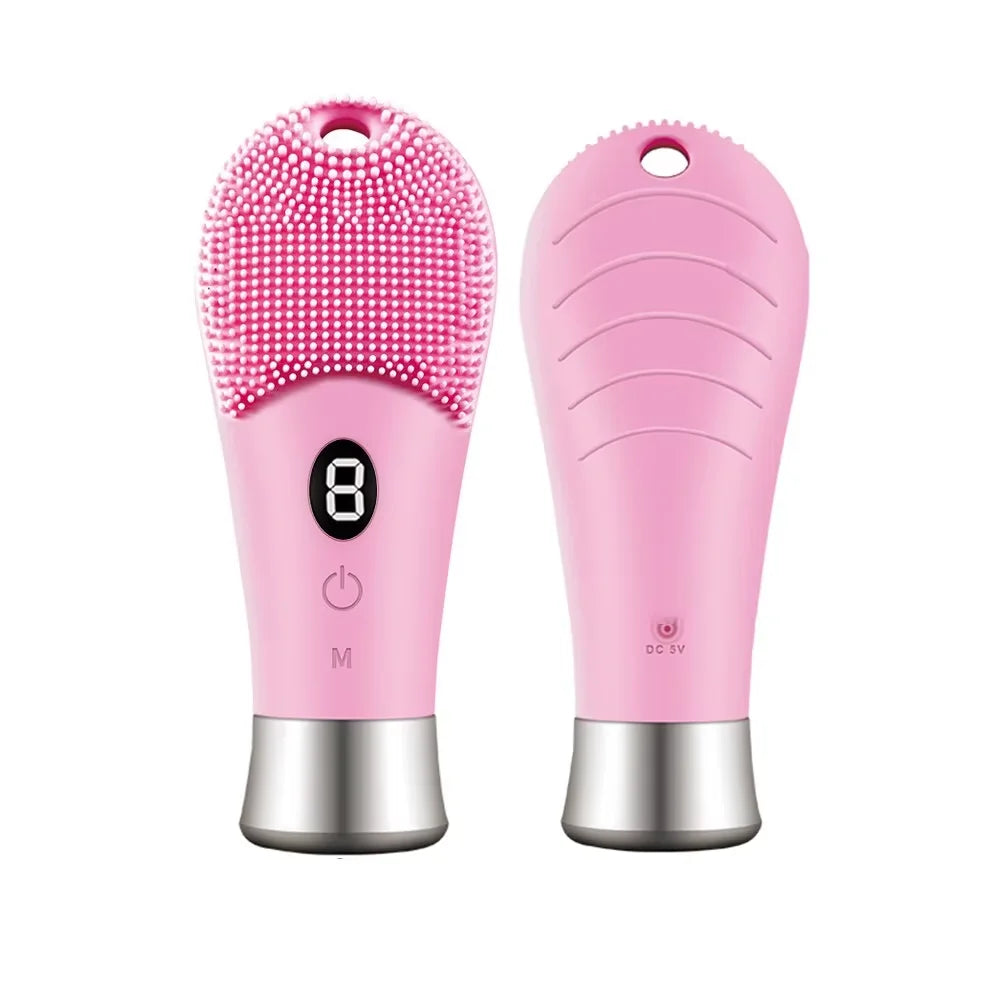 Electric Facial Cleansing Brush Tool