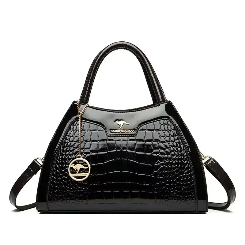 Large Capacity Leather Shoulder Bag