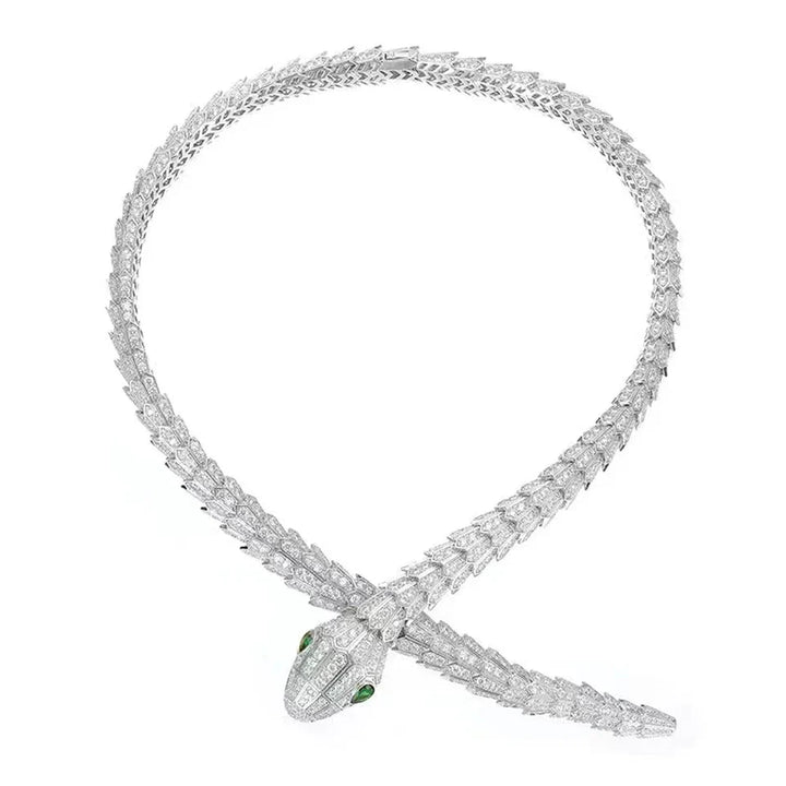 Snake Shape Zircon Jewelry Set