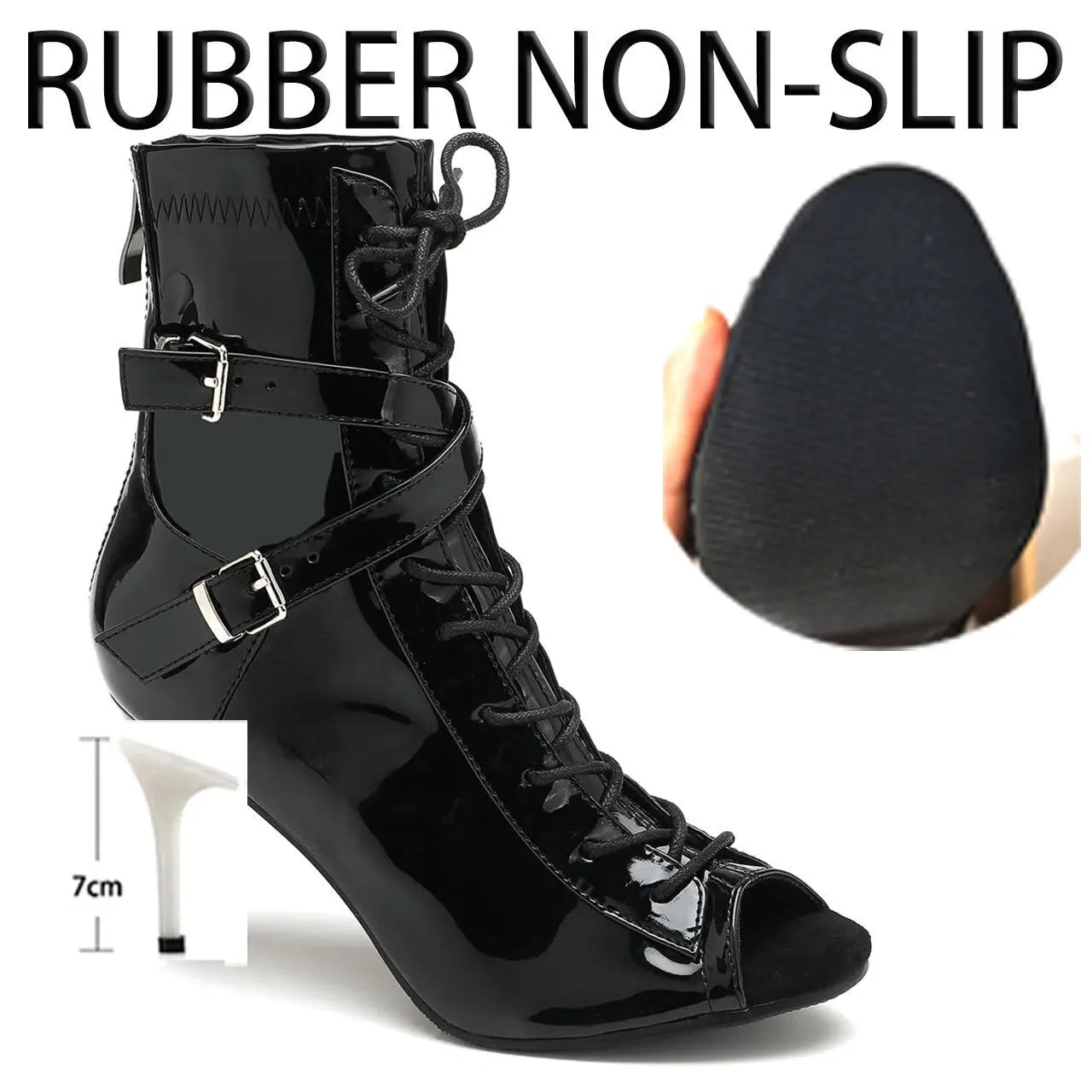 Thin Heel Dance Sandals Women