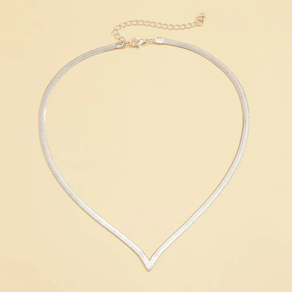 V Shape Chain Choker Necklace