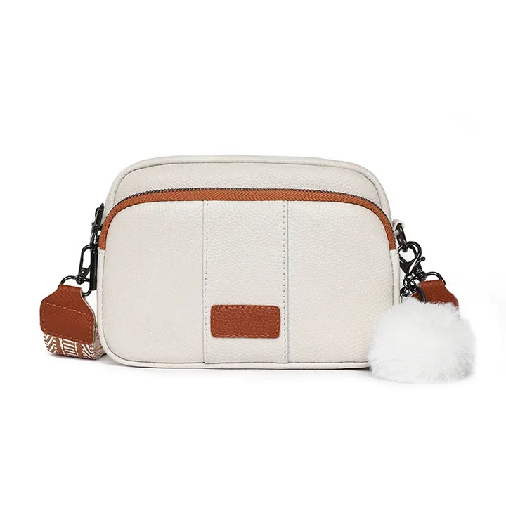 Genuine Leather Messenger Shoulder Bag