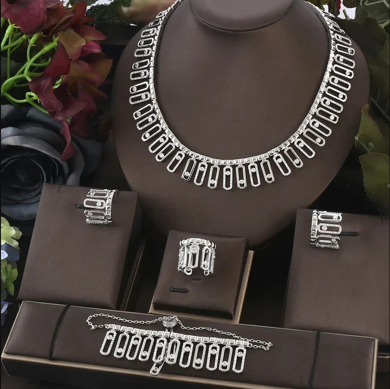 Bridal Zirconia Jewelry Set