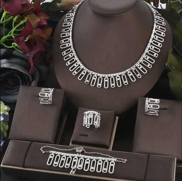 Bridal Zirconia Jewelry Set